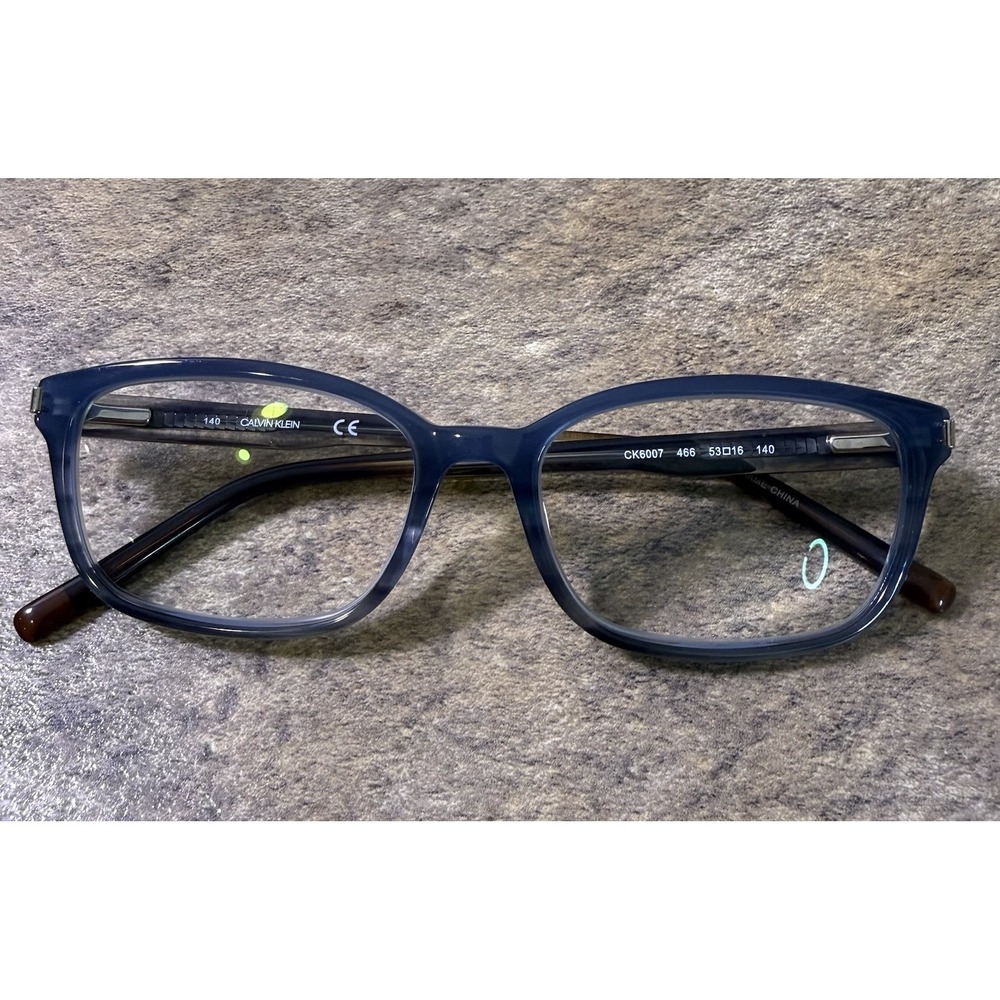 Calvin Klein CK6007 466 Women Eyeglass Frames Blue Gray Ombre 53-16-140-35mm